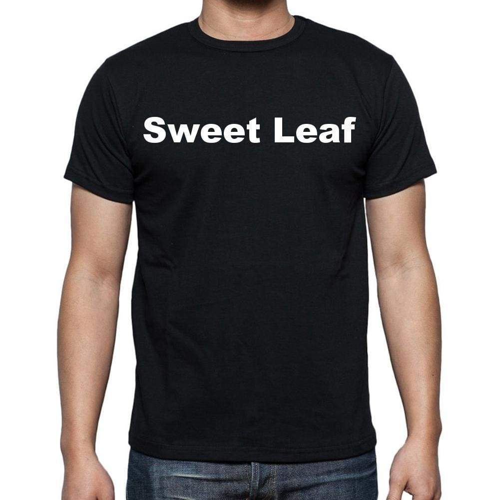 Sweet Leaf Mens Short Sleeve Round Neck T-Shirt - Casual