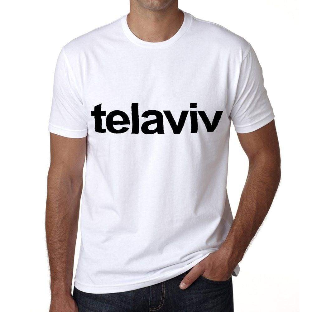 Tel Aviv Mens Short Sleeve Round Neck T-Shirt 00047