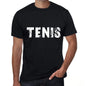 Tenis Mens T Shirt Black Birthday Gift 00550 - Black / Xs - Casual