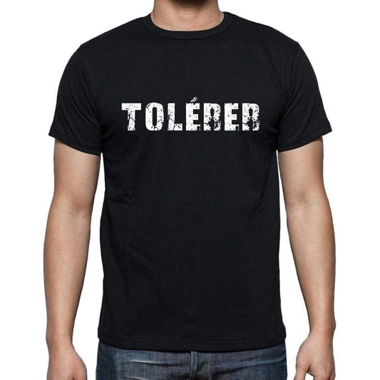 Tolérer French Dictionary Mens Short Sleeve Round Neck T-Shirt 00009 - Casual