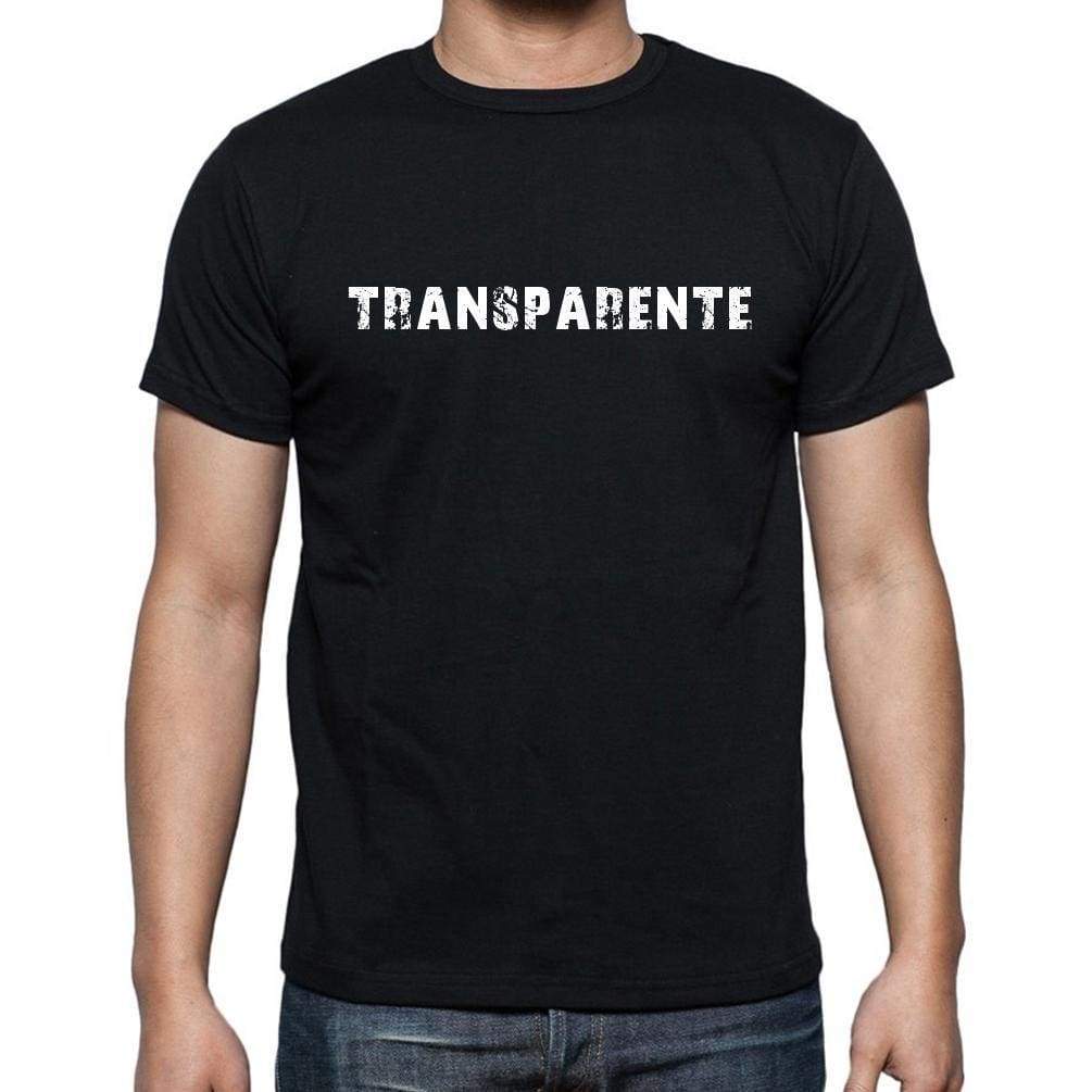 Transparente Mens Short Sleeve Round Neck T-Shirt - Casual