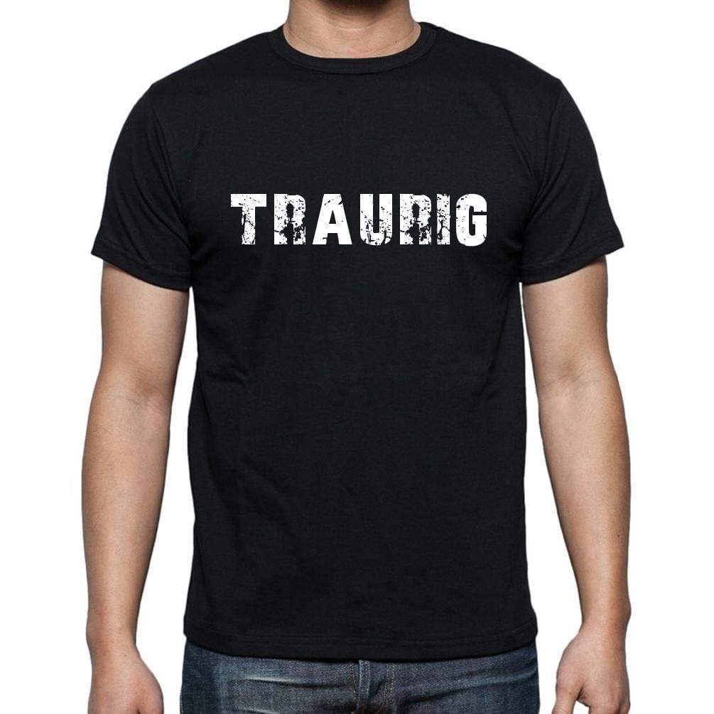 Traurig Mens Short Sleeve Round Neck T-Shirt - Casual