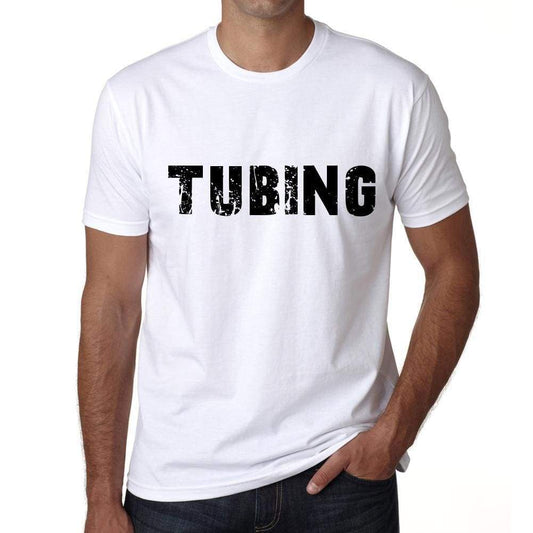 Tubing Mens T Shirt White Birthday Gift 00552 - White / Xs - Casual