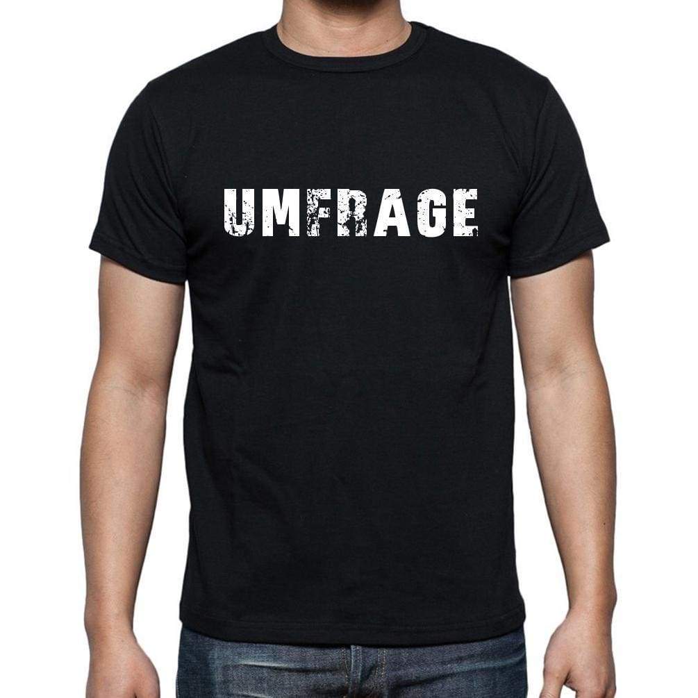 Umfrage Mens Short Sleeve Round Neck T-Shirt - Casual