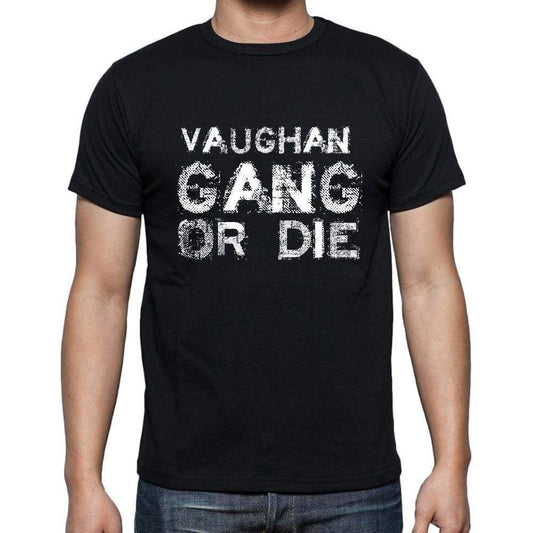 Vaughan Family Gang Tshirt Mens Tshirt Black Tshirt Gift T-Shirt 00033 - Black / S - Casual