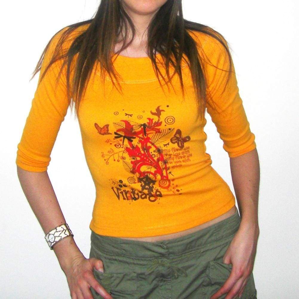 Vintage Fly: Womens T-Shirt 3/4Sleeve One In The City