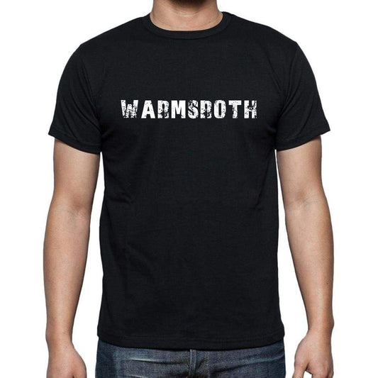Warmsroth Mens Short Sleeve Round Neck T-Shirt 00003 - Casual