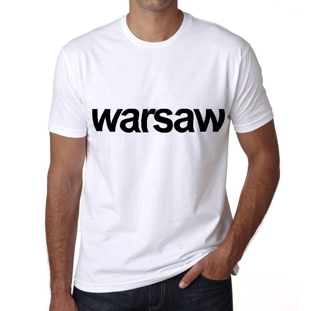 Warsaw Mens Short Sleeve Round Neck T-Shirt 00047
