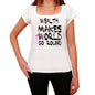 Wealth World Goes Arround Womens Short Sleeve Round White T-Shirt 00083 - White / Xs - Casual