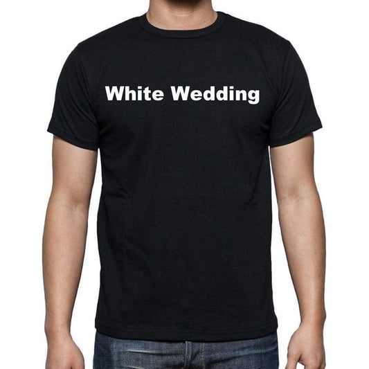 White Wedding Mens Short Sleeve Round Neck T-Shirt 00048 - Casual