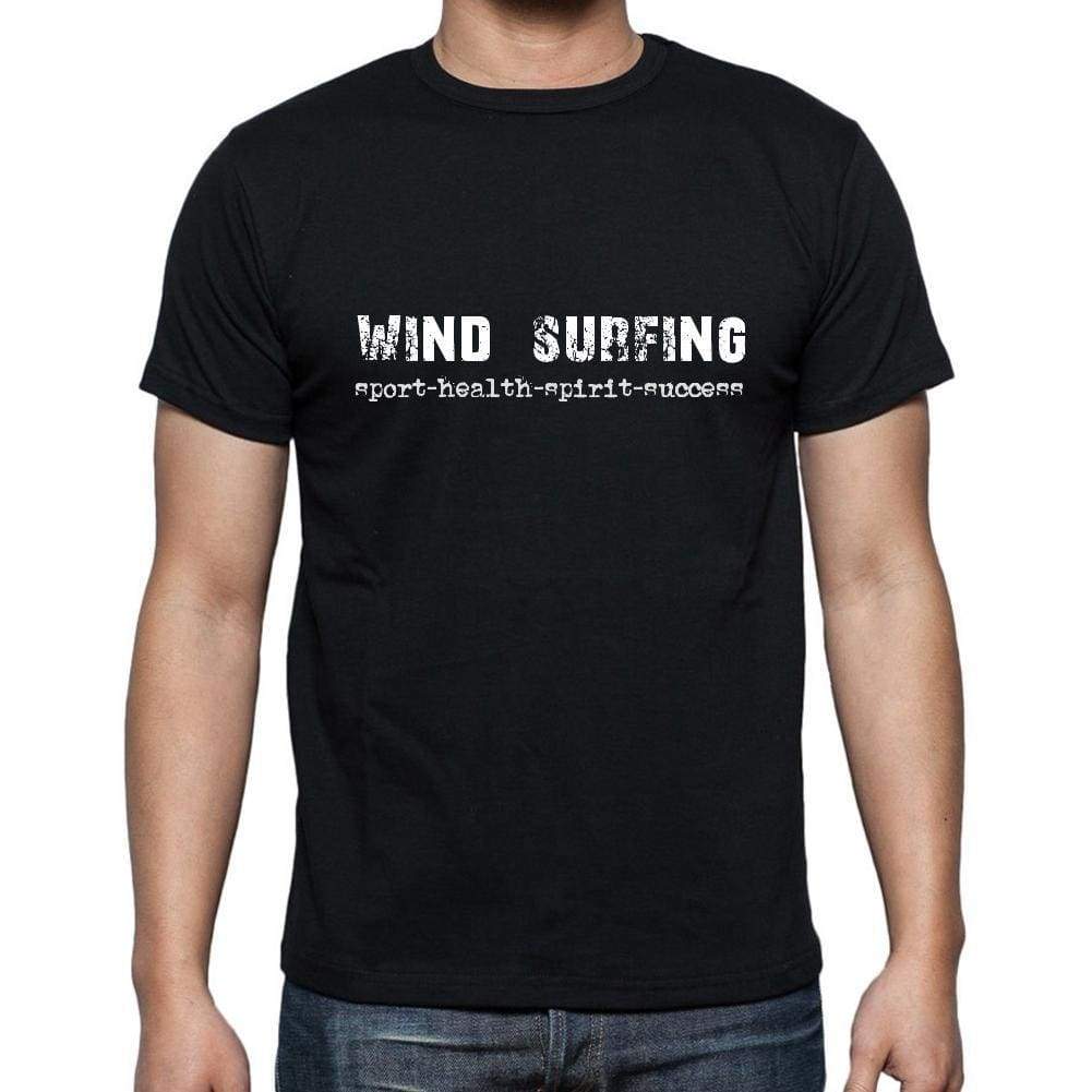 Wind Surfing Sport-Health-Spirit-Success Mens Short Sleeve Round Neck T-Shirt 00079 - Casual