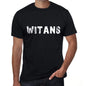 Witans Mens Vintage T Shirt Black Birthday Gift 00554 - Black / Xs - Casual
