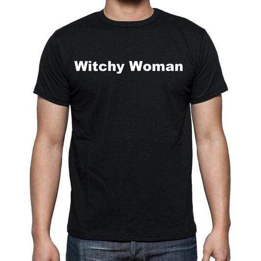 Witchy Woman Mens Short Sleeve Round Neck T-Shirt - Casual