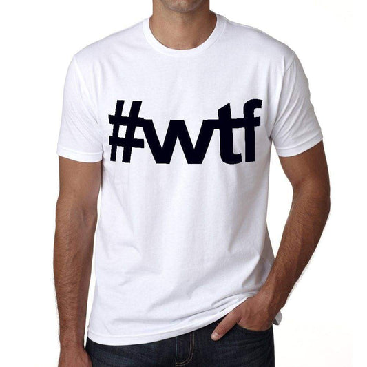 Wtf Hashtag Mens Short Sleeve Round Neck T-Shirt 00076