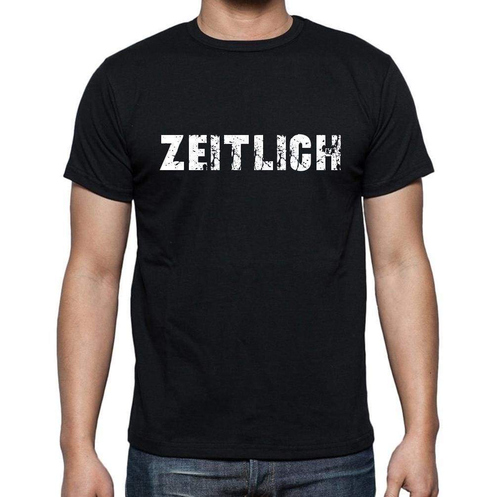 Zeitlich Mens Short Sleeve Round Neck T-Shirt - Casual