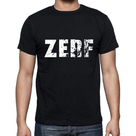 Zerf Mens Short Sleeve Round Neck T-Shirt 00003 - Casual
